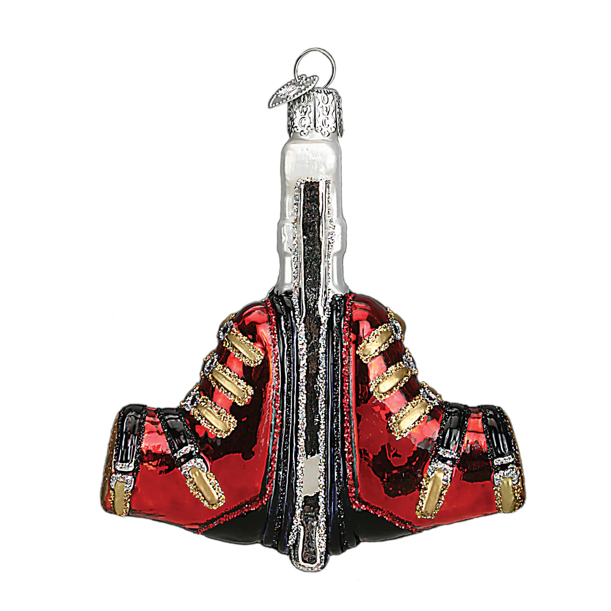 Ski Boots Ornament Glass 4 x 3.5 x 0.75 Inches - Image 3