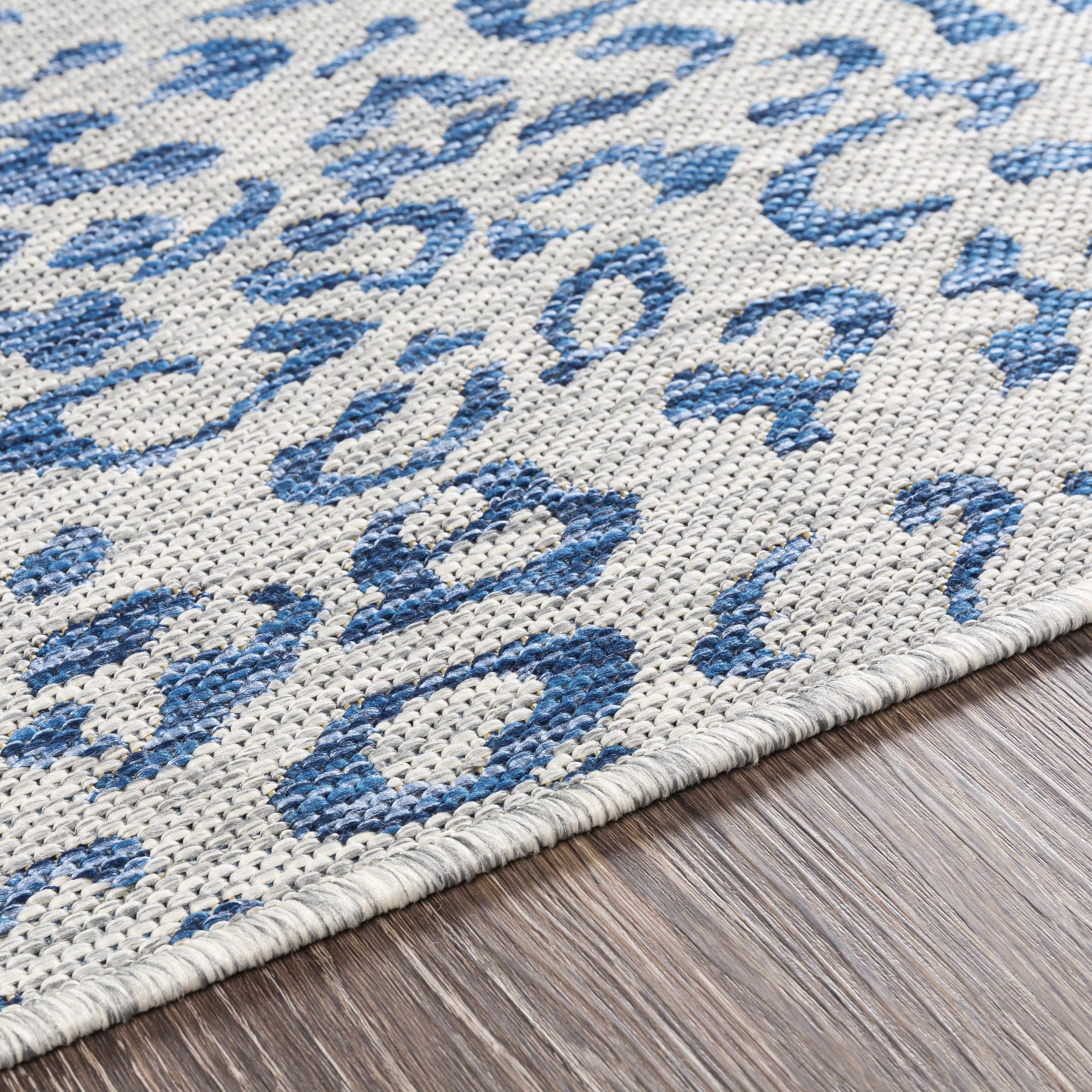 Skipsea Blue Leopard Performance Rug - Image 8