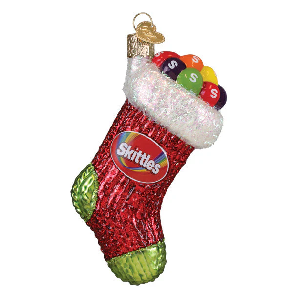 Skittles Stocking Christmas Ornament - Image 2