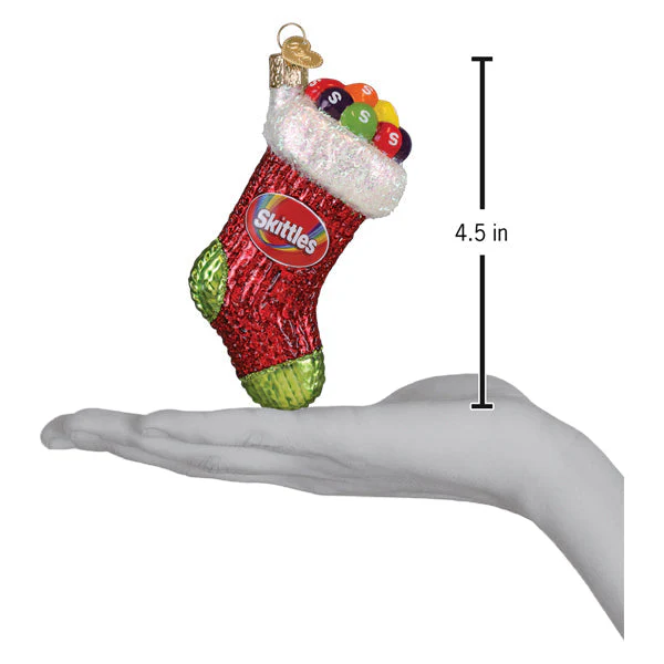 Skittles Stocking Christmas Ornament - Image 5