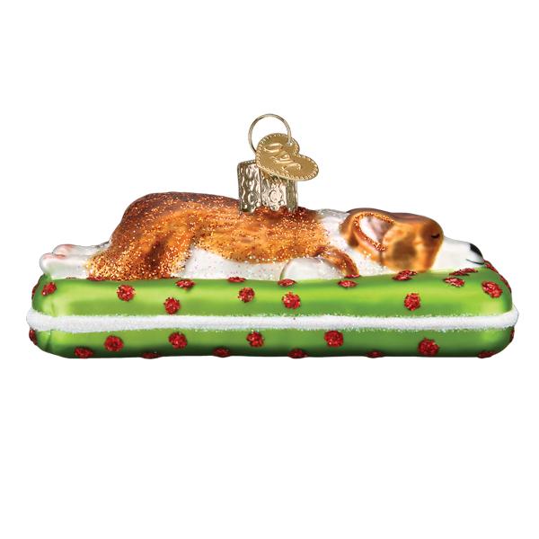 Sleepy Corgi Ornament - Image 3