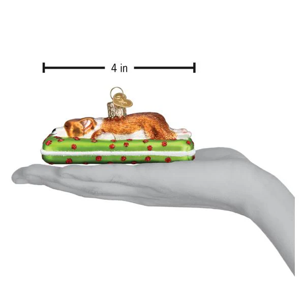 Sleepy Corgi Ornament - Image 6