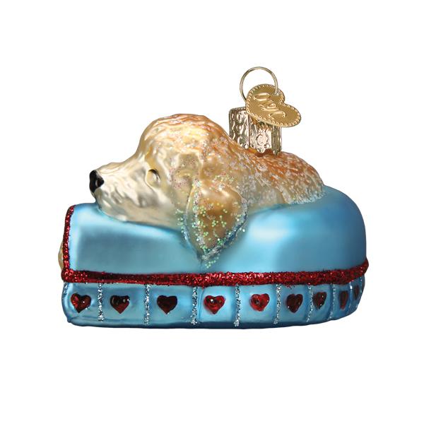 Sleepy Doodle Dog Ornament - Image 4