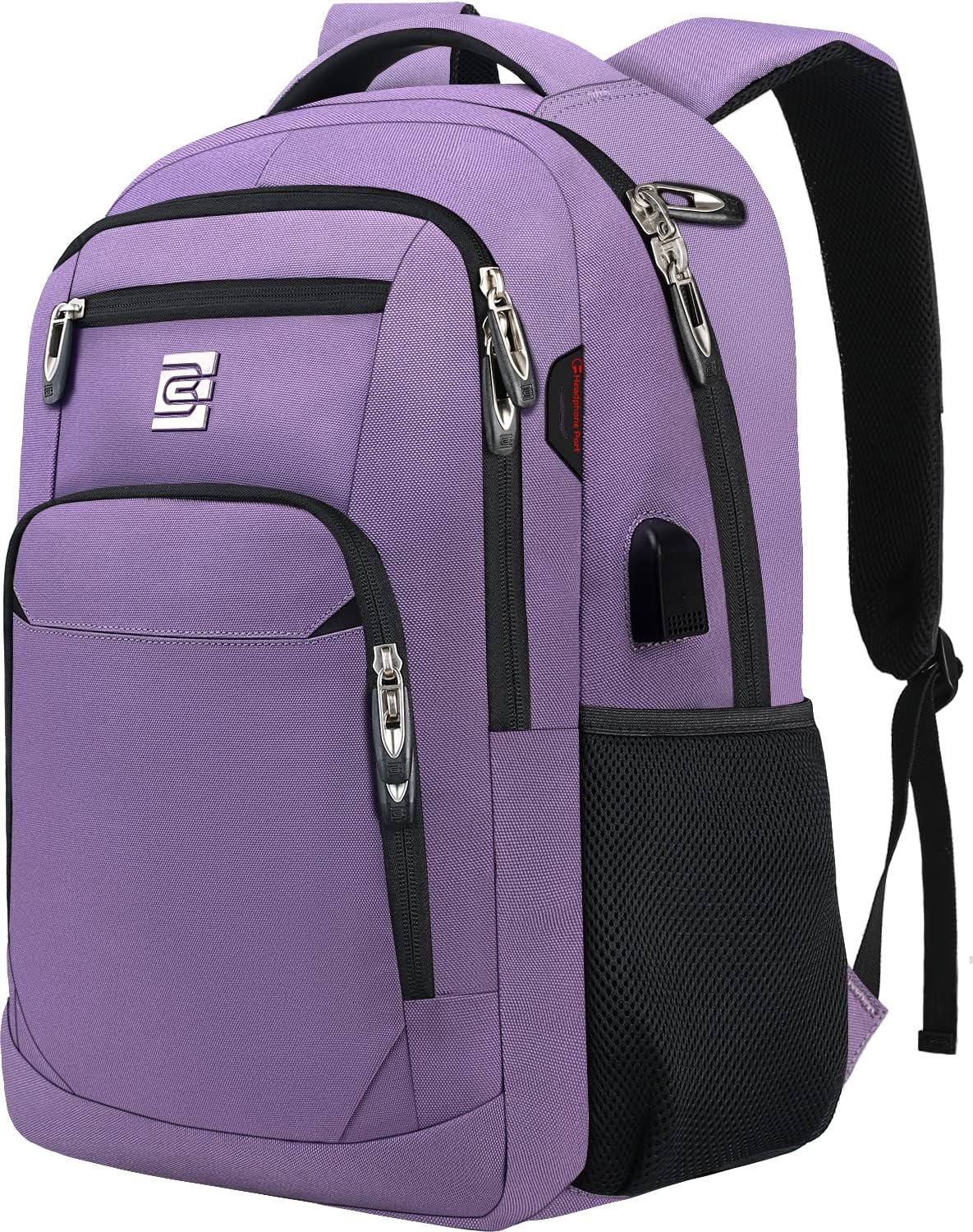 Slim Anti Theft Laptop Backpack 15.6 Inch USB Charging Travel Bag - Image 19