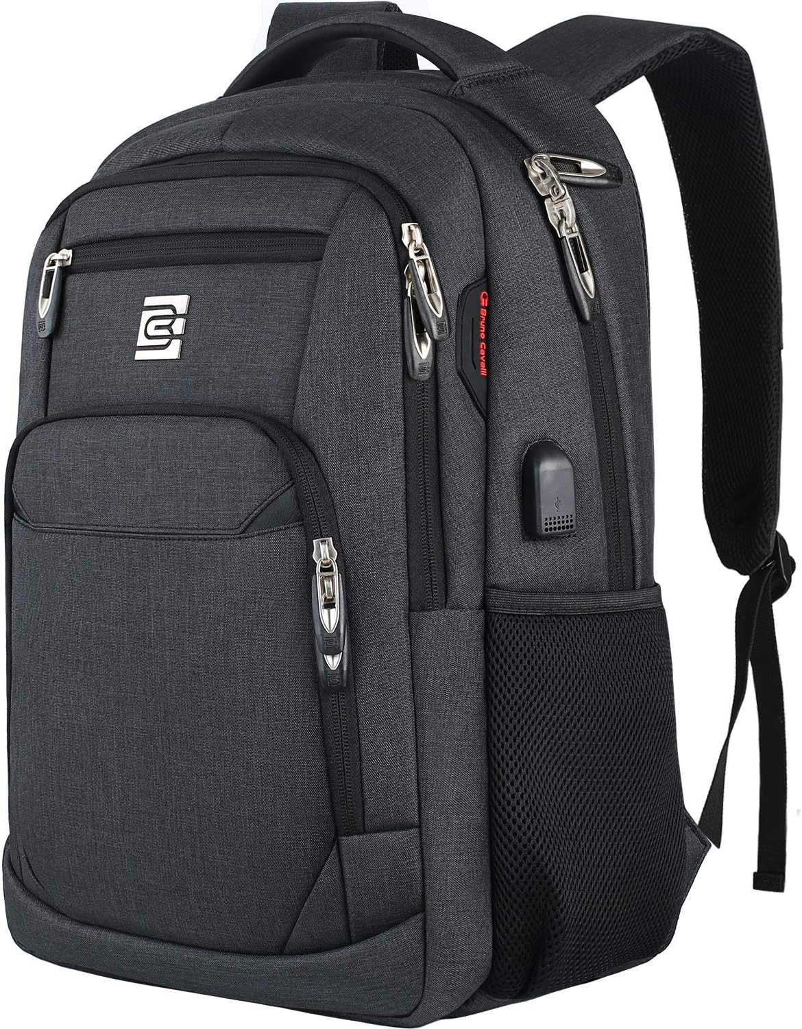 Slim Anti Theft Laptop Backpack 15.6 Inch USB Charging Travel Bag - Image 31