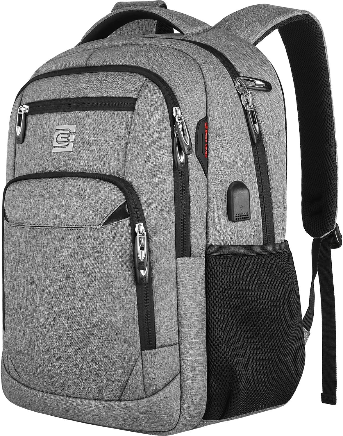 Slim Anti Theft Laptop Backpack 15.6 Inch USB Charging Travel Bag - Image 7