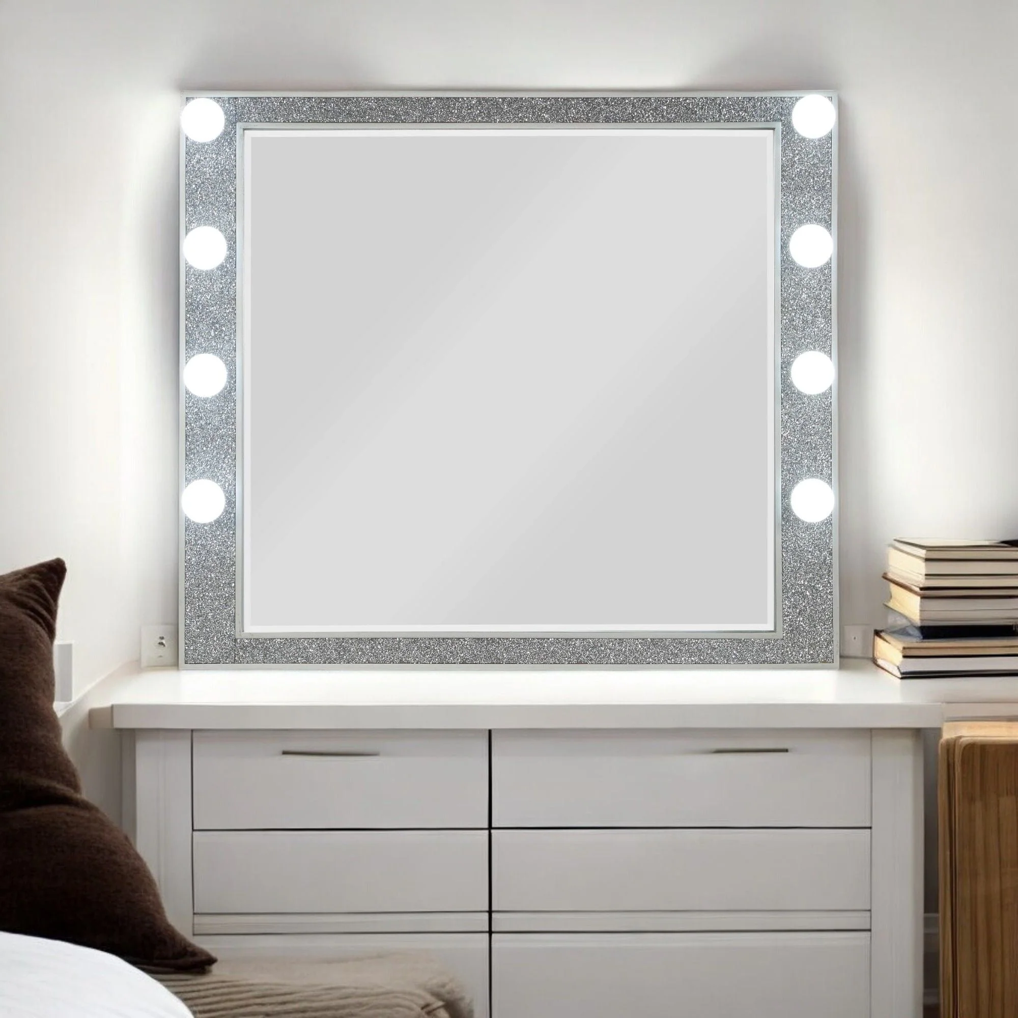 Sliverfluff - Mirror With Light - Mirrored / Champagne - Image 2