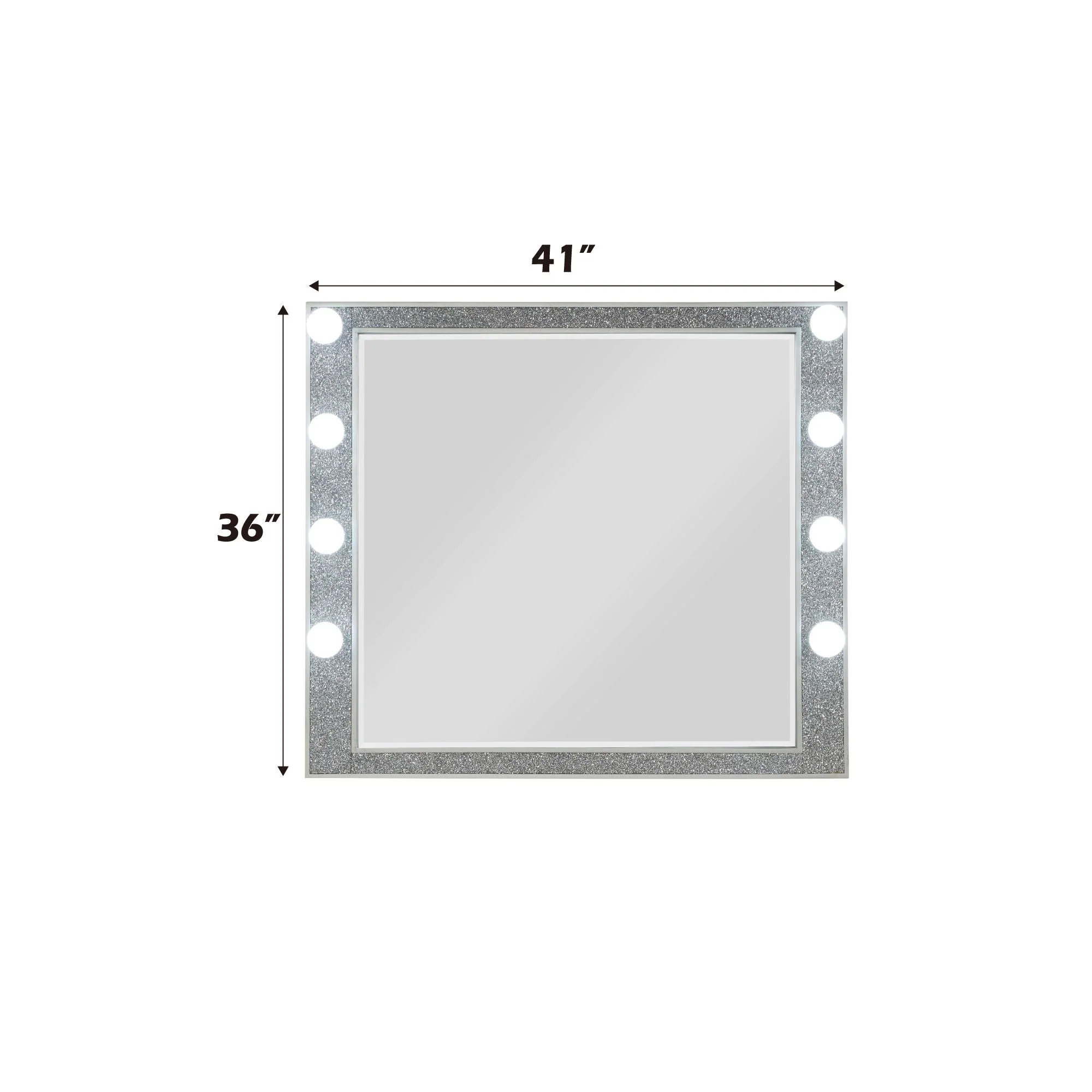 Sliverfluff - Mirror With Light - Mirrored / Champagne - Image 3