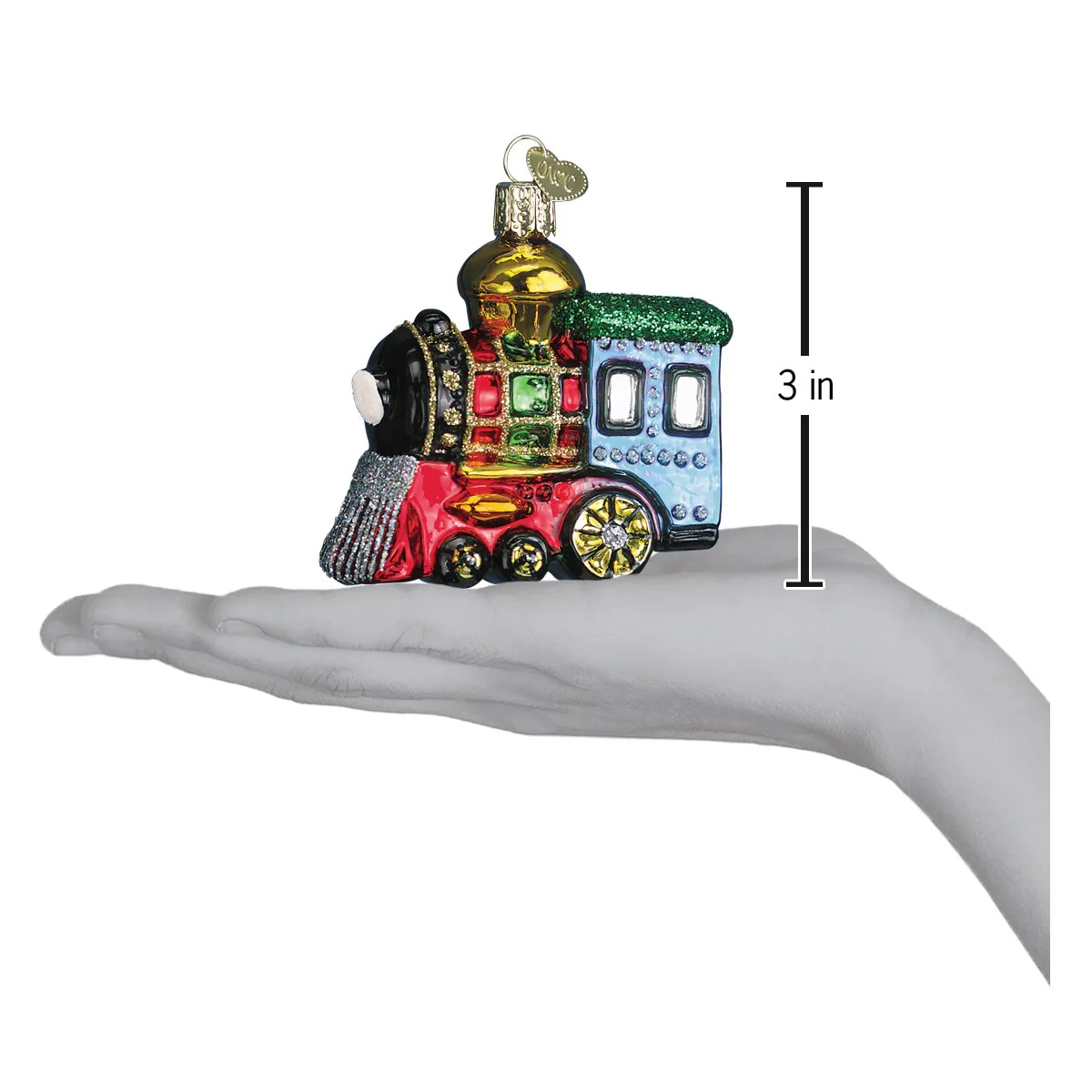 Small Locomotive Ornament - Image 4