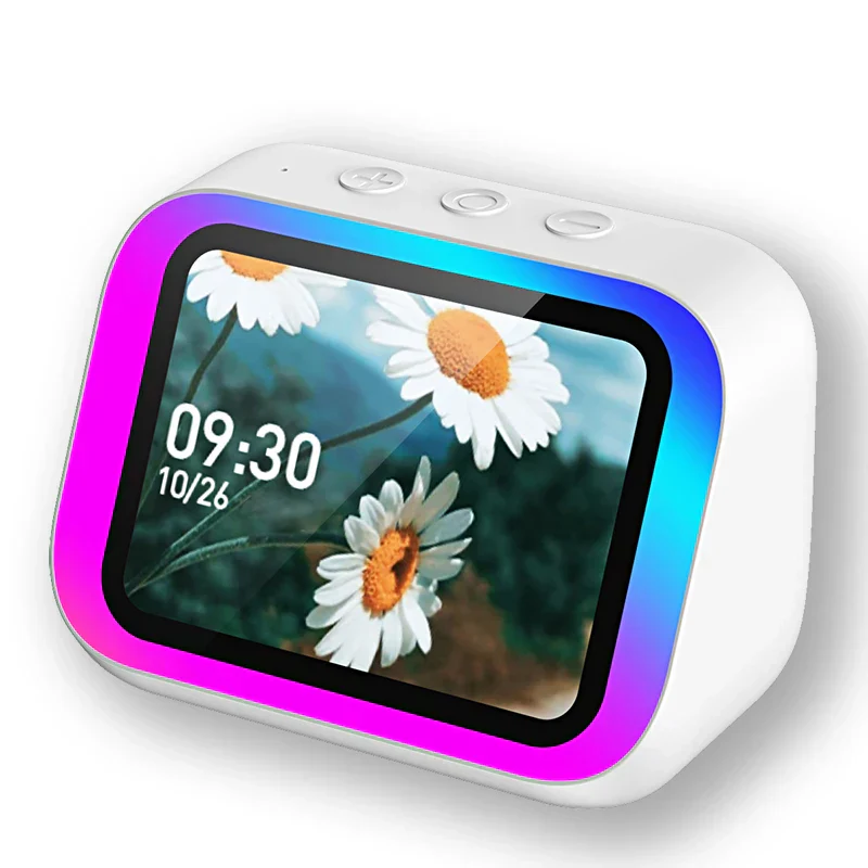 Smart Alarm Clock Bluetooth Speaker with Night Light Weather Display Music Player - Image 6