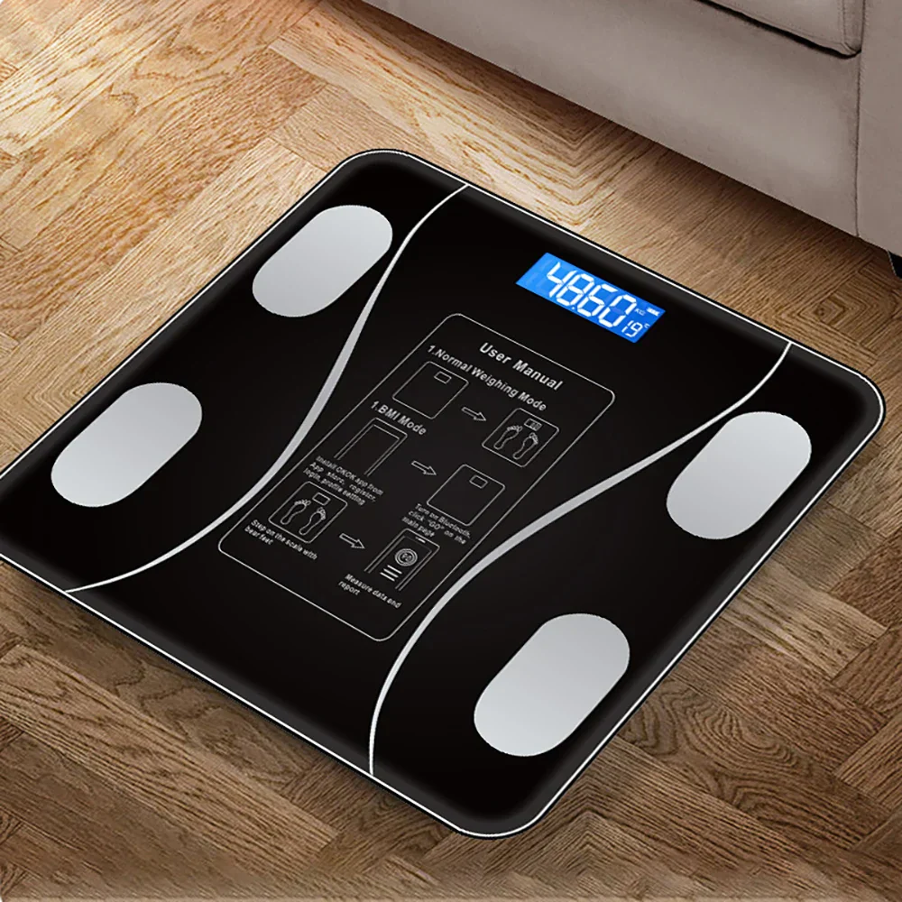 Smart Bluetooth Digital Scale – USB Rechargeable with LED Display and App Sync - Image 2