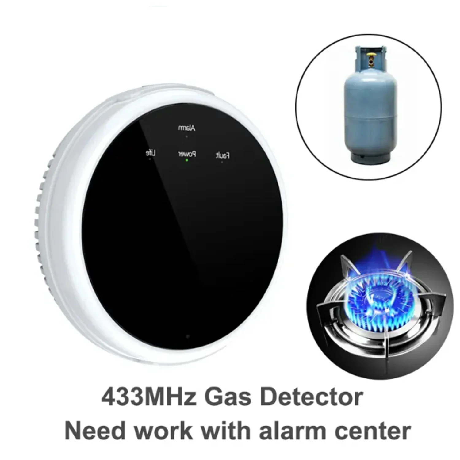 Smart Gas Detector APP Control LED Natural Gas Alarm High Sensitivity Plug - Image 3