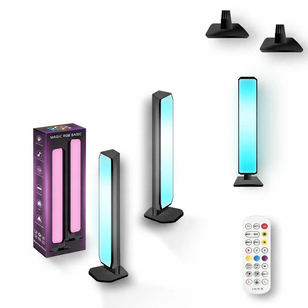 Smart RGB Atmosphere Light App Control Music Sync Lamp for Car TV Gaming Desk - Image 11