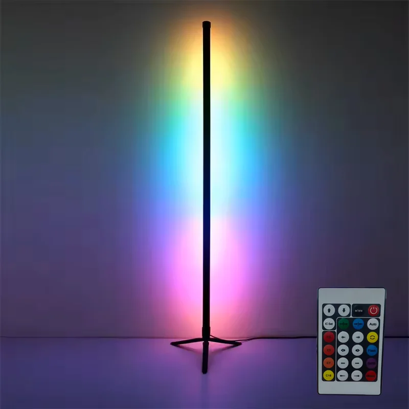 Smart RGB Corner Floor Lamp App Controlled Dimmable LED with Music Sync Lighting - Image 7