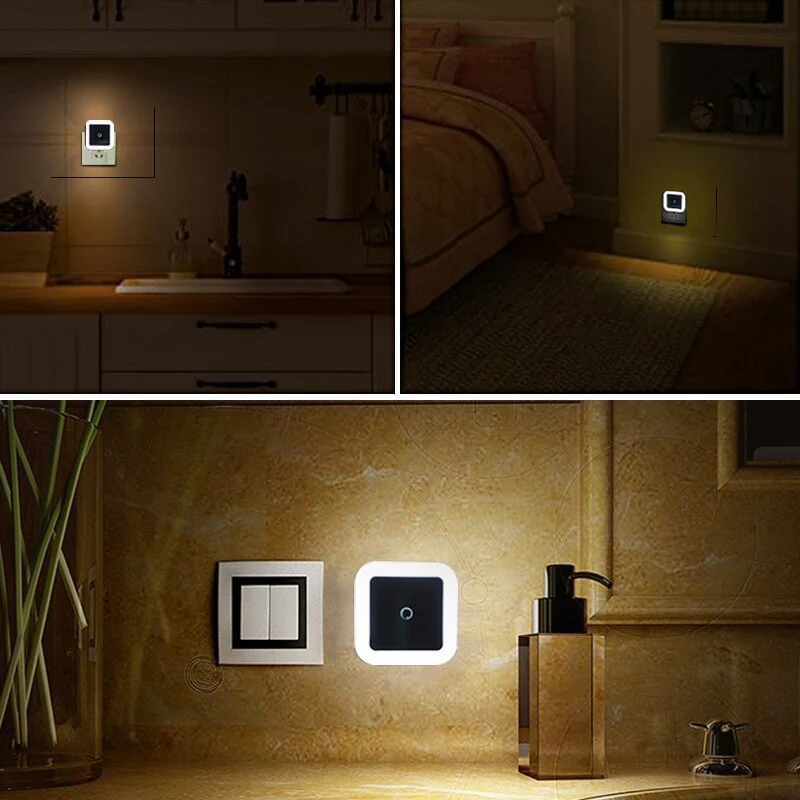 Smart Sensor Night Light Plug In LED Auto On Off Energy Saving - Image 6