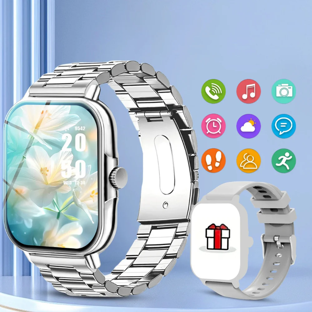 Smart Watch Bluetooth Call Fitness Tracker Sports Modes Notifications for iOS Android - Image 11