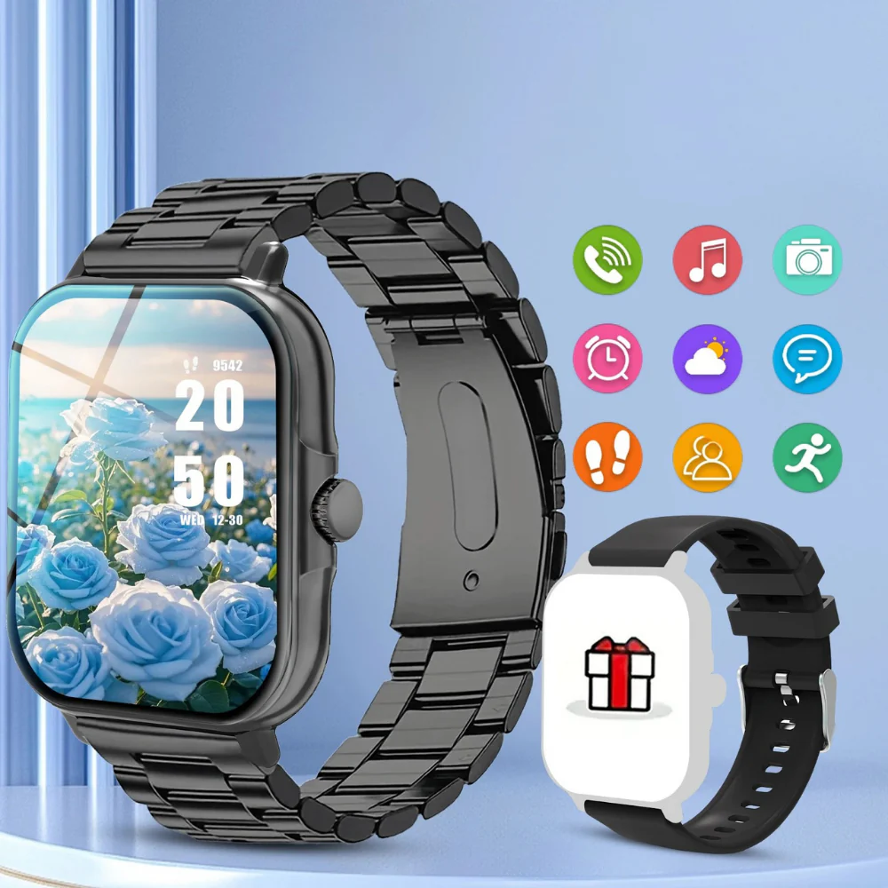 Smart Watch Bluetooth Call Fitness Tracker Sports Modes Notifications for iOS Android - Image 13