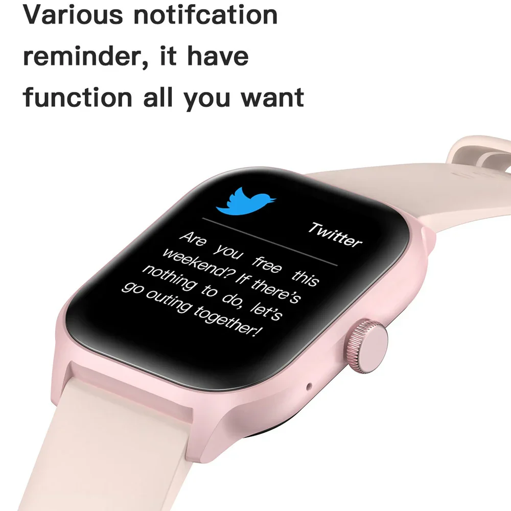 Smart Watch Bluetooth Call Touch Screen Fitness Tracker Sports Watch - Image 3