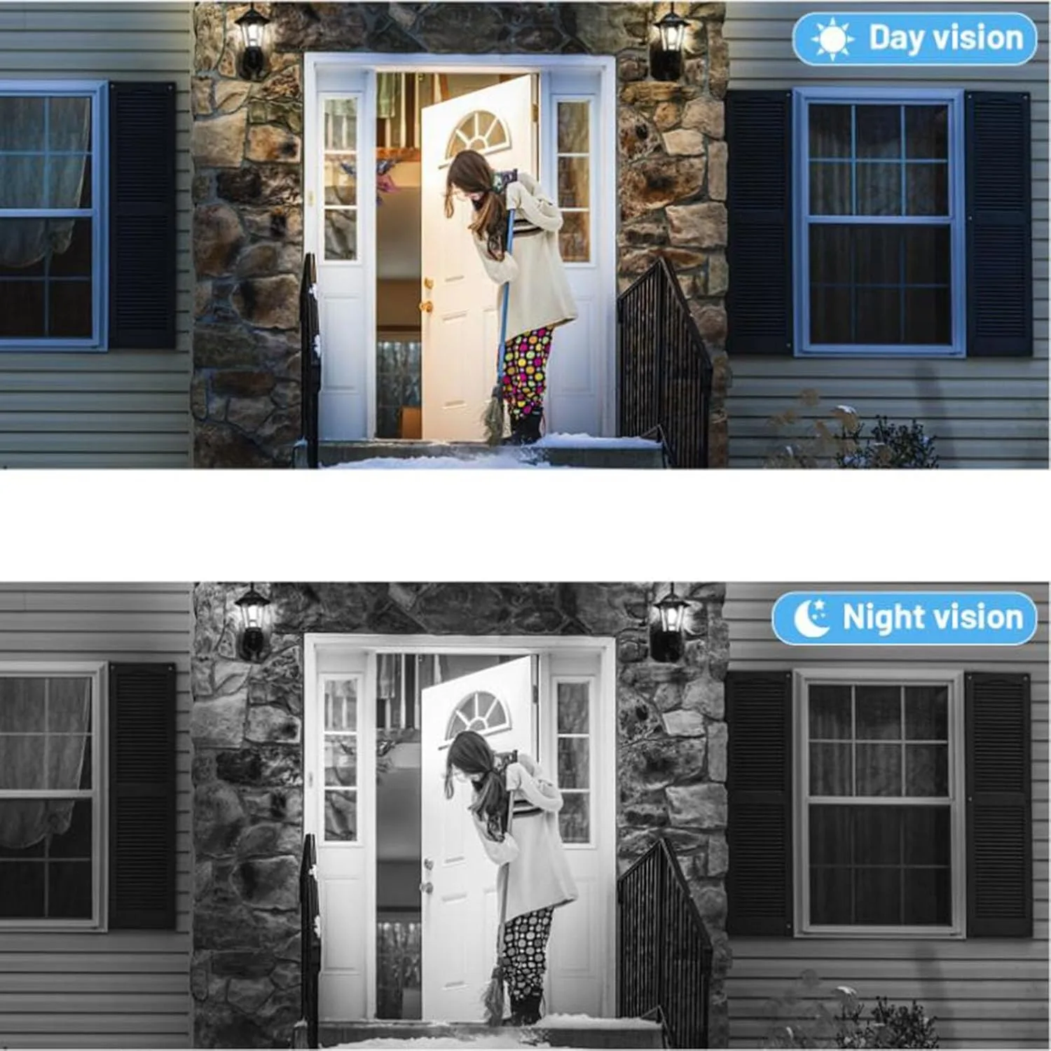Smart WiFi Video Doorbell Camera Night Vision Motion Sensor Voice Control - Image 4