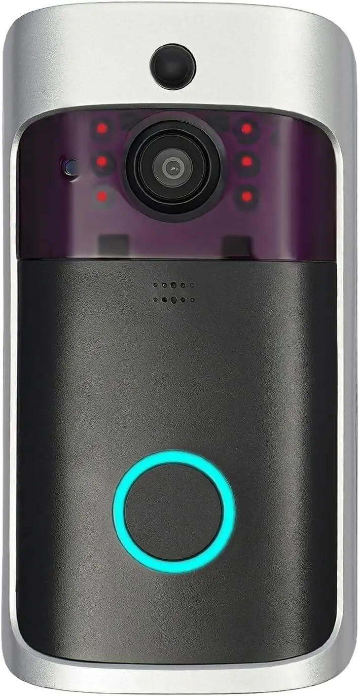 Smart WiFi Video Doorbell Camera Night Vision Motion Sensor Voice Control - Image 7