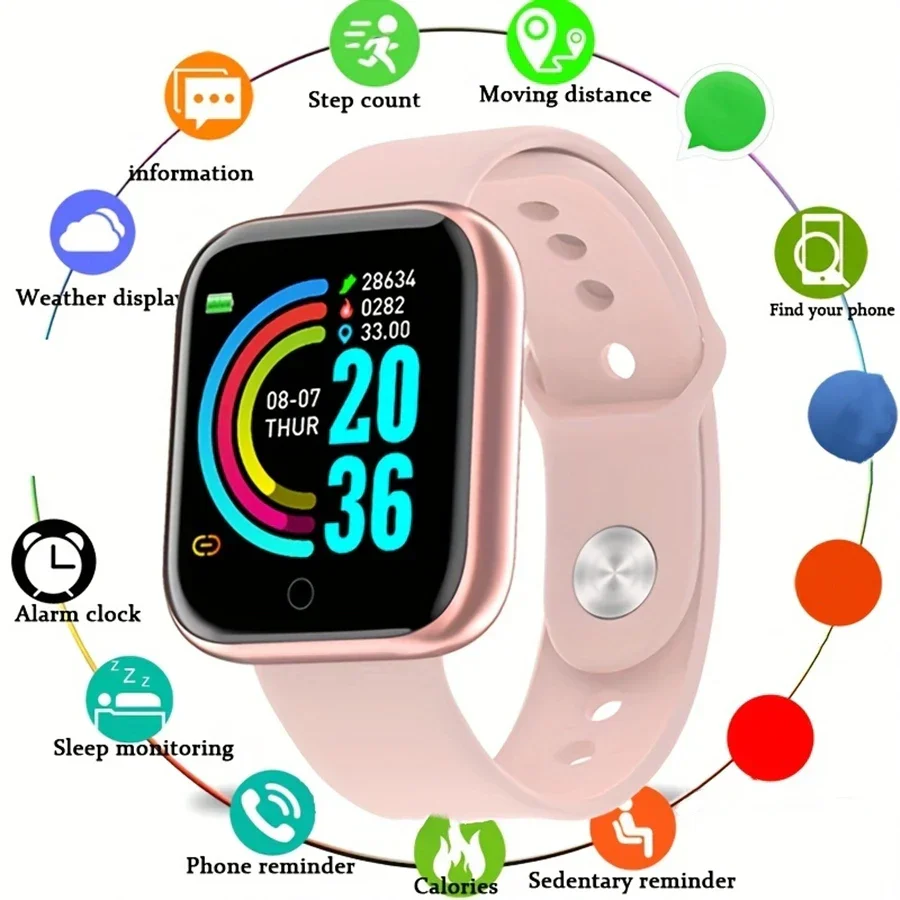 Smartwatch for Men & Women with Fitness Tracker, Messages & Heart Rate Monitor - Image 11