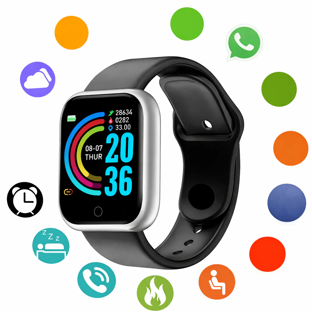 Smartwatch for Men & Women with Fitness Tracker, Messages & Heart Rate Monitor - Image 17