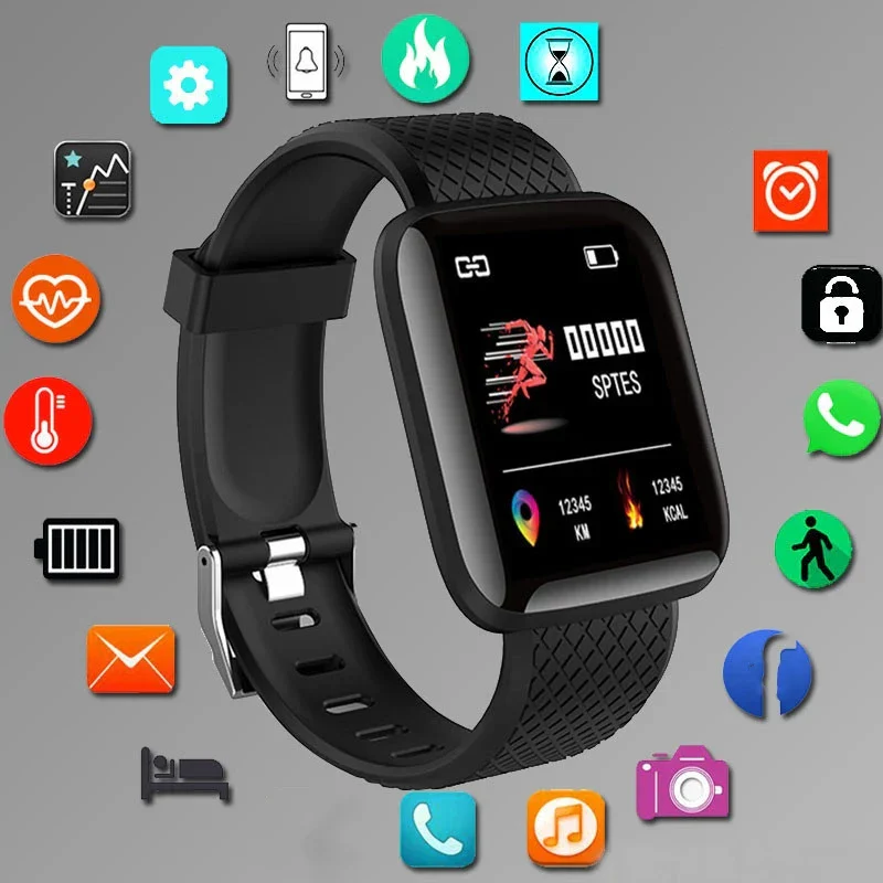 Smartwatch for Men & Women with Fitness Tracker, Messages & Heart Rate Monitor - Image 2