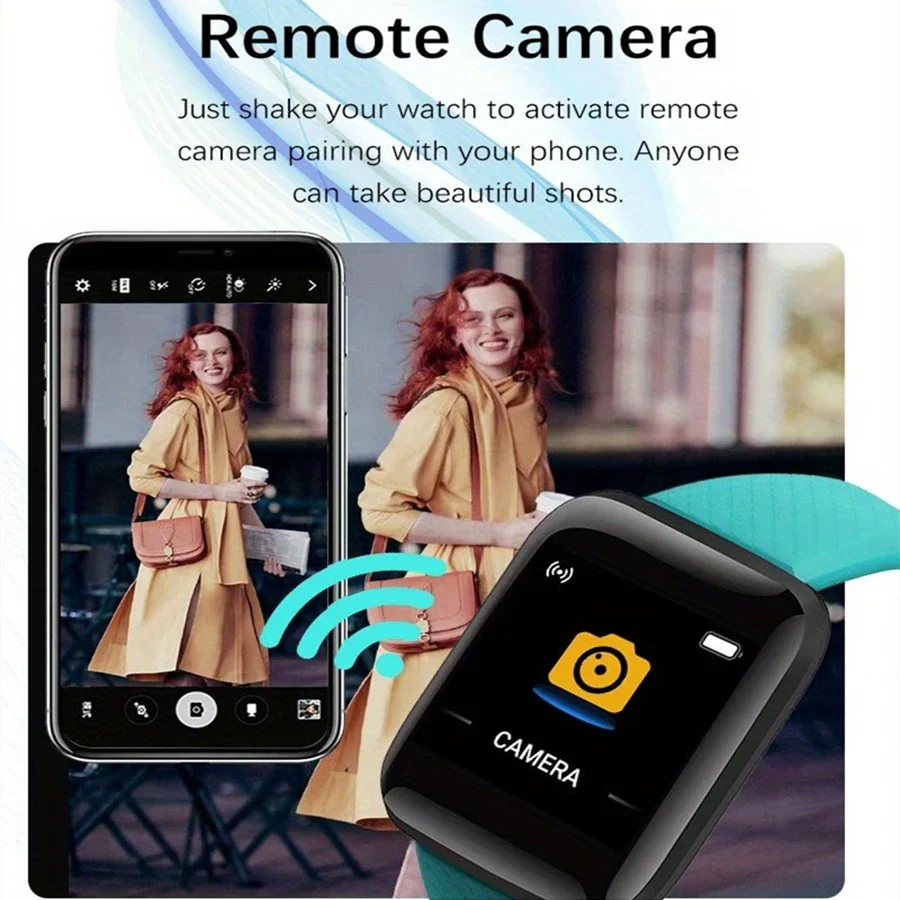 Smartwatch for Men & Women with Fitness Tracker, Messages & Heart Rate Monitor - Image 7