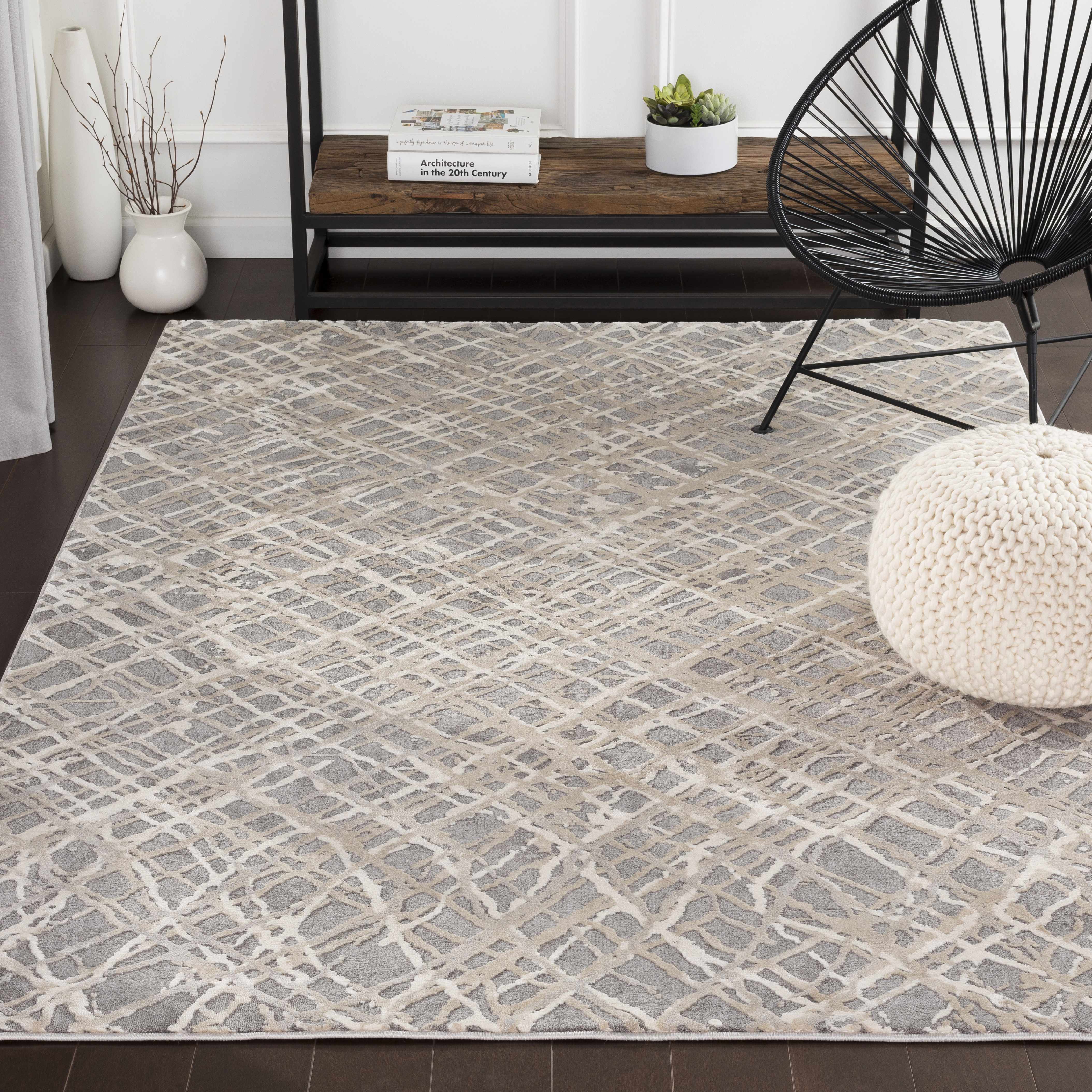 Smock Modern Trellis Web Rug - Image 2
