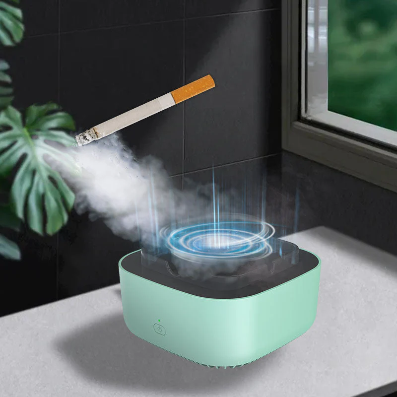 Smokeless Ashtray Air Purifier Smoke Filter Ashtray with Odor Removal - Image 5