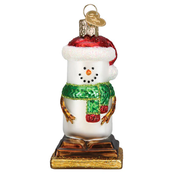 S'mores Snowman Ornament - Image 3