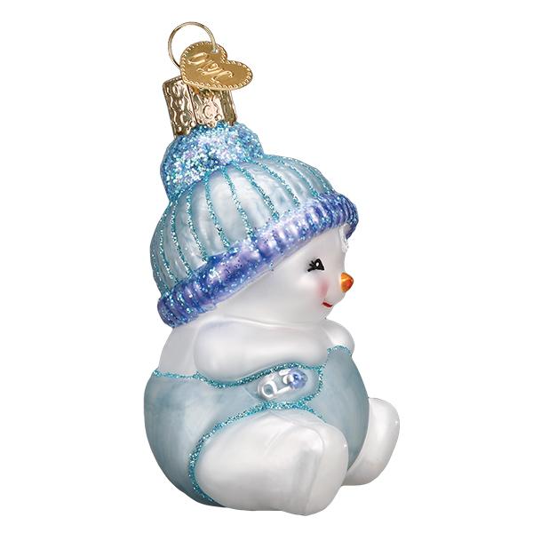 Snow Baby Boy Ornament - Image 5