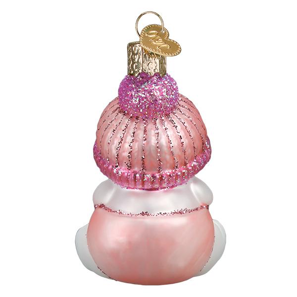 Snow Baby Girl Ornament - Image 4
