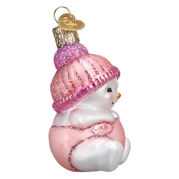 Snow Baby Girl Ornament - Image 5
