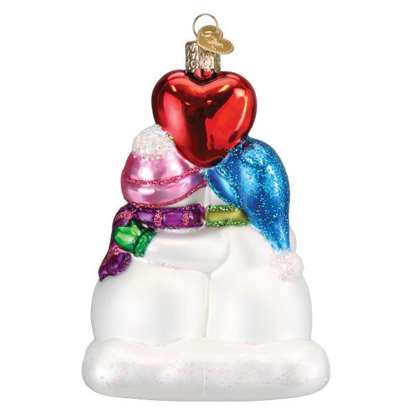 Snow Couple's First Christmas Ornament - Image 4