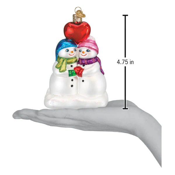 Snow Couple's First Christmas Ornament - Image 6