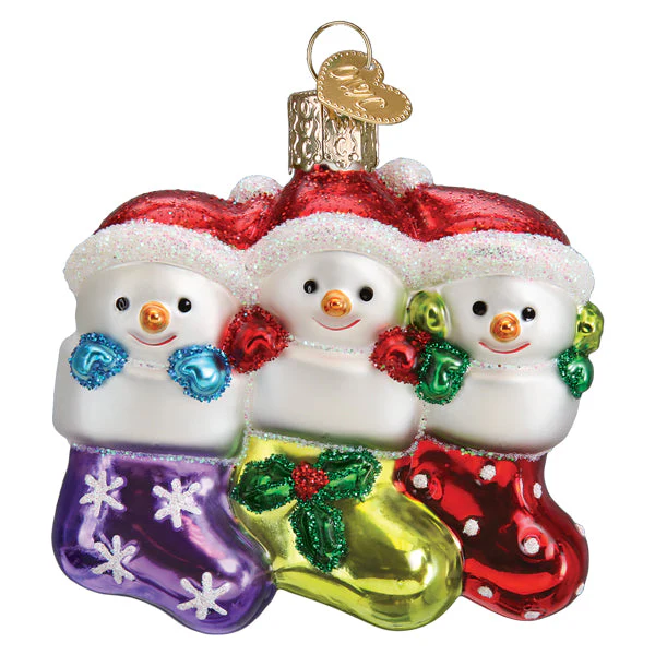 Snow Family Of 3 Ornament - Image 3