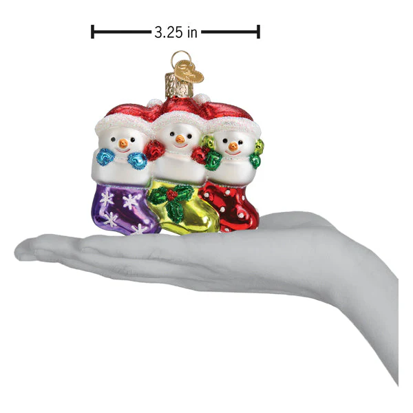 Snow Family Of 3 Ornament - Image 6
