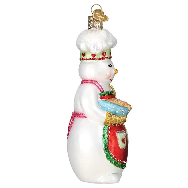 Snow Woman Chef Ornament - Image 5