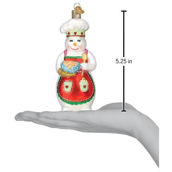 Snow Woman Chef Ornament - Image 6