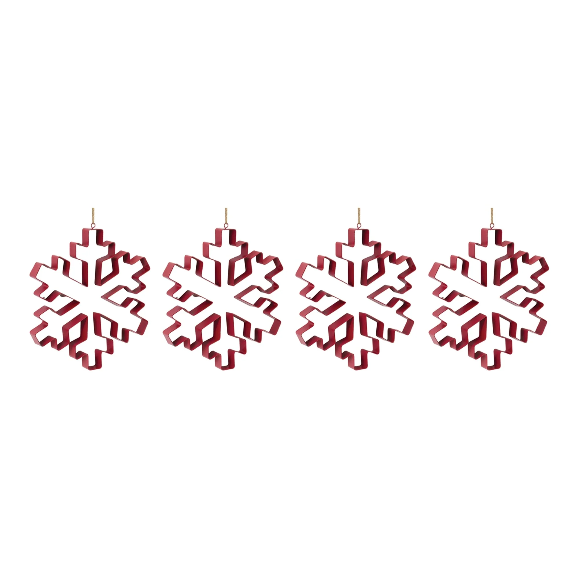 Snowflake Cookie Cutter Ornament (Set of 4) - Image 4