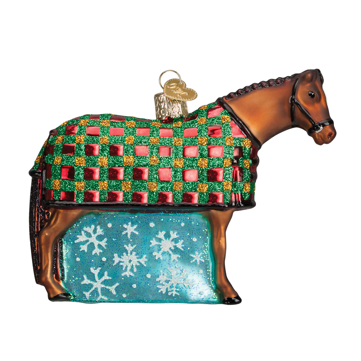 Snowflake Horse Ornament - Image 3