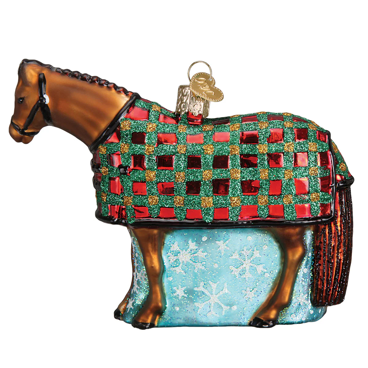 Snowflake Horse Ornament - Image 4
