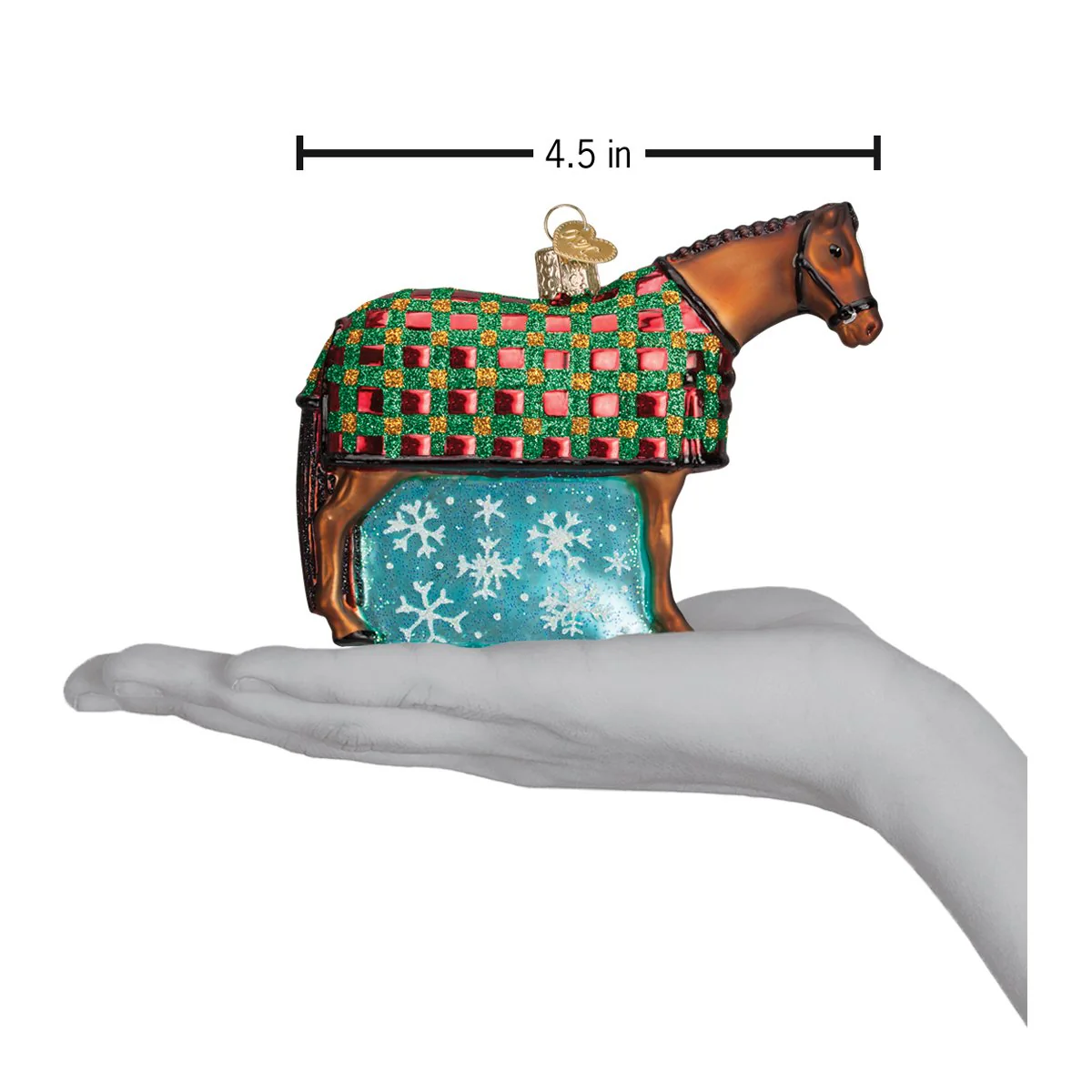 Snowflake Horse Ornament - Image 6