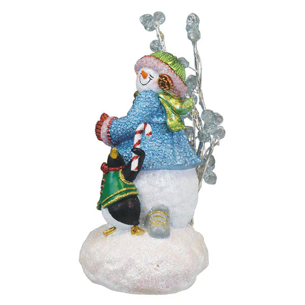 Snowgal And Penguin Lighted Figurine - Image 3