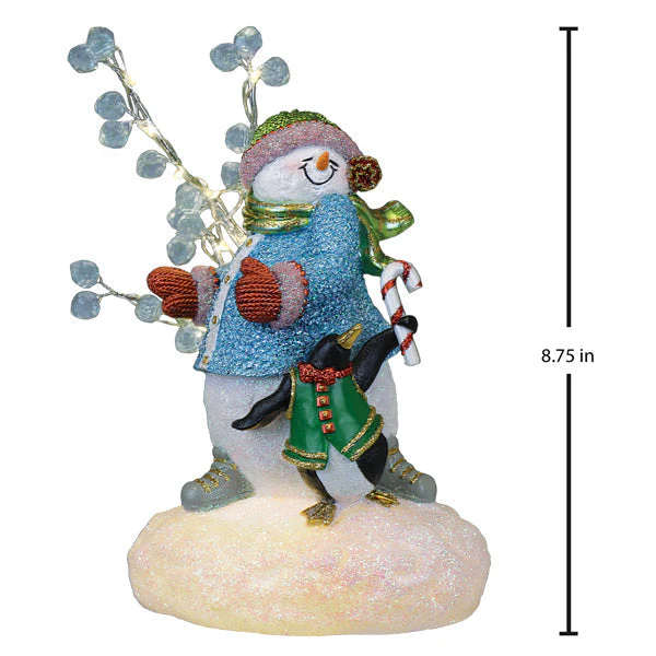 Snowgal And Penguin Lighted Figurine - Image 5