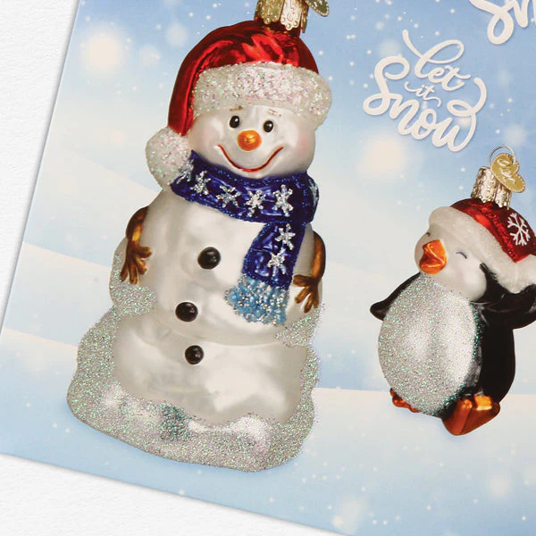 Snowman Christmas Card - Image 4