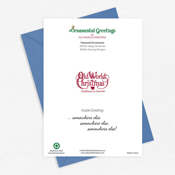 Snowman Christmas Card - Image 5