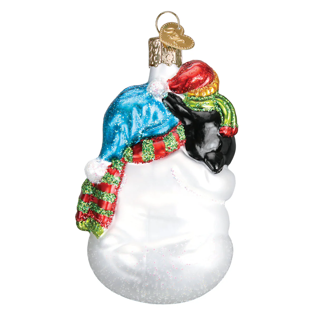 Snowman With Penguin Pal Figurine - Image 4