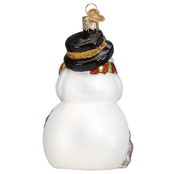 Snowman With Playful Pets - Image 3